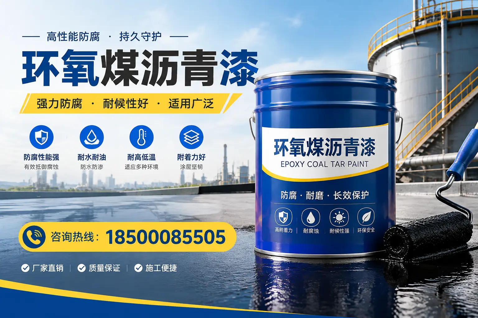 环氧煤沥青漆的储存与运输注意事项,来宾企业须知