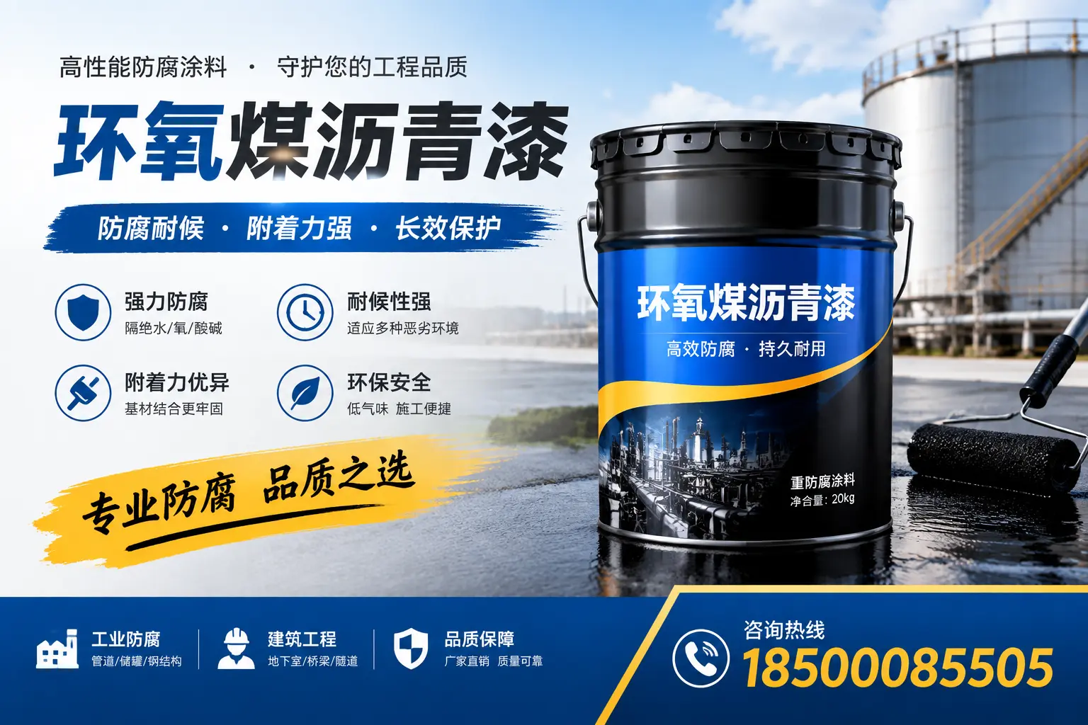 如何选择适合的环氧煤沥青漆?来宾市场选型指南